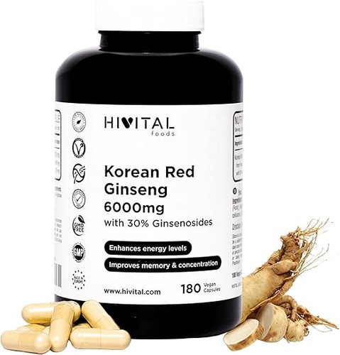 Koreanischer roter ginseng - roter,