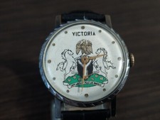 Victoria Pobeda UdSSR Uhr Vintage mechanisches Emblem von Nigeria Export