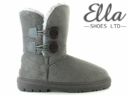 Damen ella winterstiefel grau - damen,