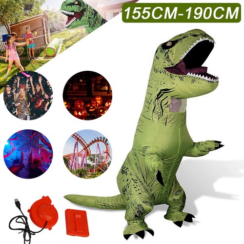 Aufblasbares kostüm dino - aufblasbares,