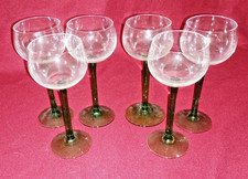 6  Riesling Weingläser Elsass