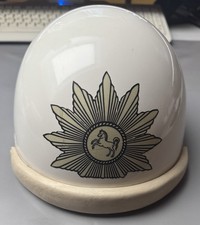 Römer Kradhelm Halbschale Gr. 60 Polizei Niedersachsen Oldtimer 70er alt!