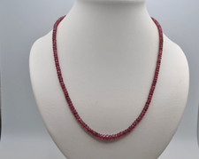 Turmalin Rot farbig Halskette