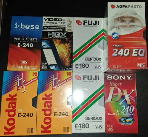 Vhs leer kassetten - 14,