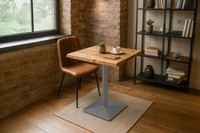 Bistrotisch Baumkante massiv