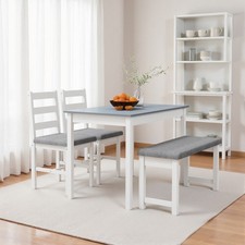 HOMCOM Essgruppe Esstisch mit