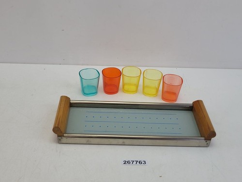 Schnapsbecher tablett - 5x,