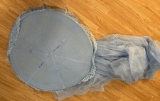 Moskitonetz Bett universal hellblau Einzel-bis King-Size-Bett Aufhänge-Set Decke