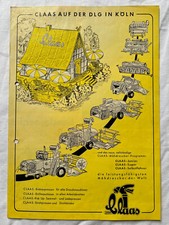 Prospekt / Faltblatt CLAAS