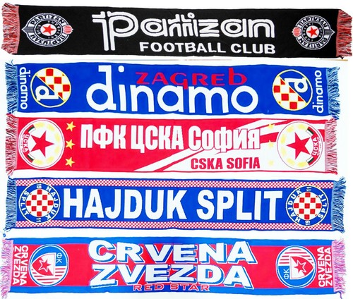 Schal partizan crvena - schal, zvezda