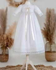 Taufkleid Baby*Junge* Mädchen, Gr. 56-62-68-74-80-86, SWAROVSKI, Baumwolle