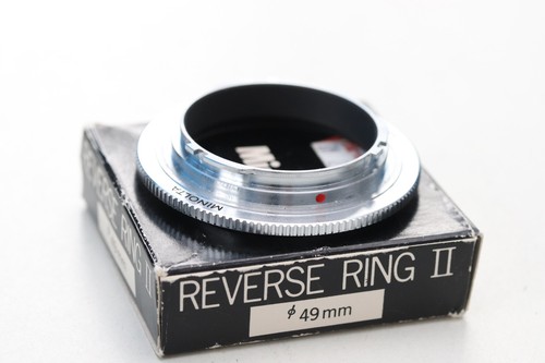 Minolta reverse ring 49mm - minolta, ii