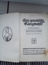 antik buch: eine preussische