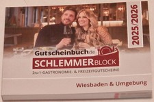 Gutscheinbuch Schlemmerblock Wiesbaden und Umgebung 2025/2026