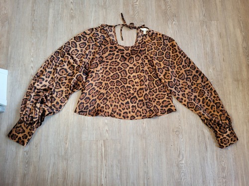 Cropped bluse langarm - h&m,