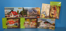 6x Faller N-Spur Bausätze  Gärtnerei+ DresdnerBank+2Siedlungshäuser etc.#8431