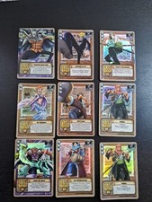 9 Rare Holo One Piece Karten 1999. Deutsch