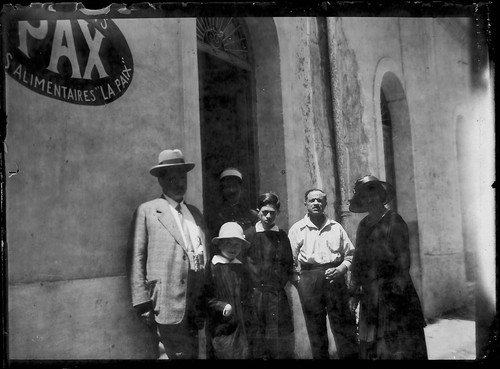 Alte schwarz weiß foto - alte, schwarz-weiß-foto