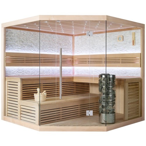 Sauna indoor mit ofen - sauna,,