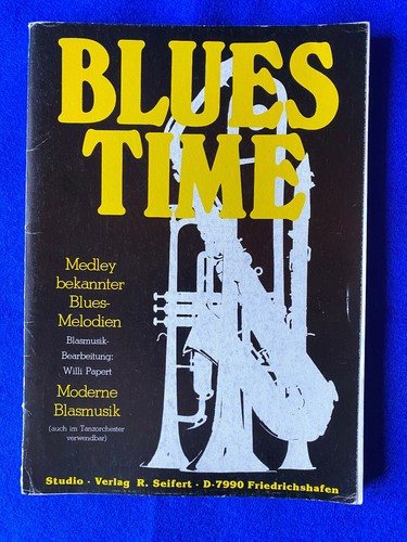 Noten blasorchester blues time - blues,