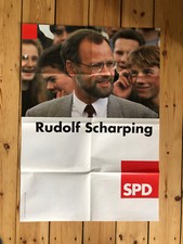 SPD Wahlplakat 1994 Scharping