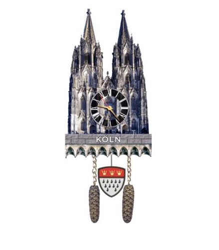 Köln dom kuckucksuhr - dom, magnet