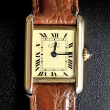 Cartier Tank Vermeil Uhr