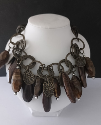 Halskette collier modeschmuck - collier,