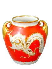 Fraureuth Art Deco Vase Drache