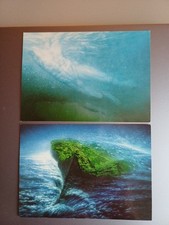 2 Postkarten Friedrich Hechelmann Aquamarin-Verlag/Die Arche/ Beim Aufstieg