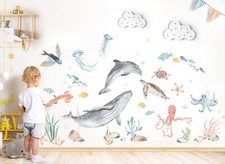 Wandsticker Unterwasserwelt