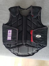 Kinder Reitweste Sicherheitsweste Reiten Schutz Weste Schwarz Schutzweste