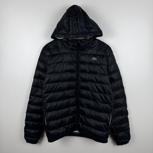 Lacoste daunen puffer jacke - lacoste,