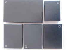 Montblanc Verpackung Box leer schwarz 5 Stück, sehr guter Zustand