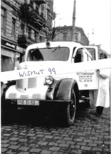 DRK-Foto DDR Oldtimer DDR VEB IFA LKW Granit 27 Krankenwagen Rettungsamt Berlin