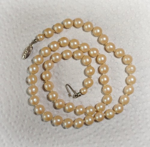 Vintage perlenkette - vintage,
