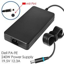 DELL NETZTEIL PA-9E 19.5V 12.3A Alienware M15 M17 R1 R2 R3 BREITER STECKER AA15