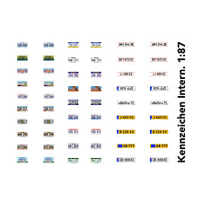 Waterslide Decal 1:87