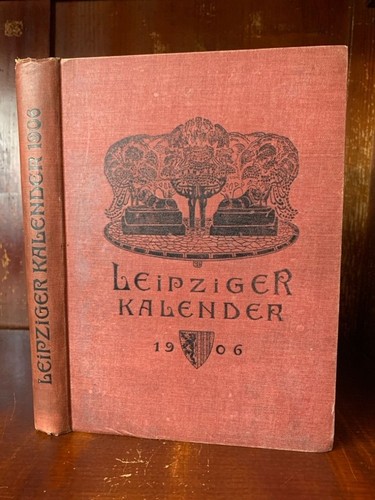 Leipziger kalender 1906 - 1906., ein