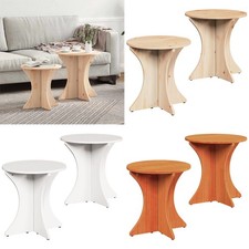 Couchtisch 2 pcs Massivholz