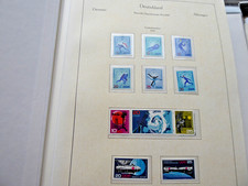 KA BE Luxus Briefmarken-Klemmtaschen-Album, mit DDR 1968-1975 postfrisch b.lesen