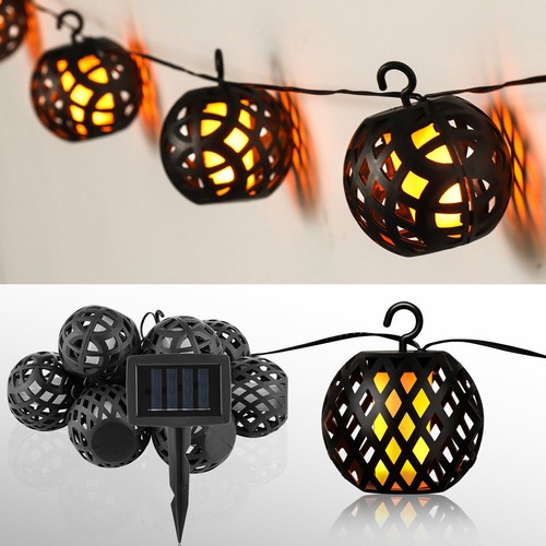 Solar lichterkette lampions - lichterkette,