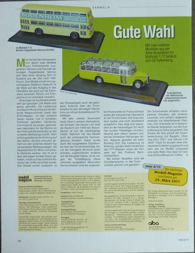 Bus büssing und saurer - bus, in