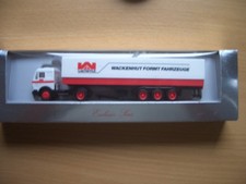 Herpa Mercedes Benz  NG Sattelzug "Wackenhut formt Fahrzeuge", Werbemod.  in OVP