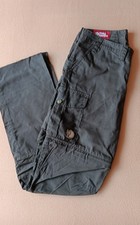 Fjäll Räven Wanderhose Damen Karla Zip-off Gr. 34 dunkelgrün - G 1000 - NEU