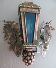 Massive Kupfer Wandleuchte