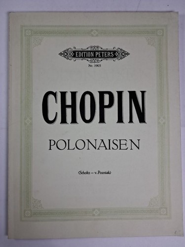 Noten polonaisen frederic - polonaisen,,