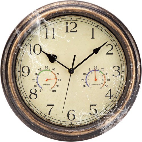 Wanduhr outdoor wasserdicht - wanduhr,