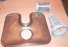 Geschirrspüler Siebset Feinsieb Microsieb Filter Grobsieb Bauknecht GSF 4045 WS 