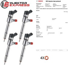 4x 0445110165 Einspritzdüse